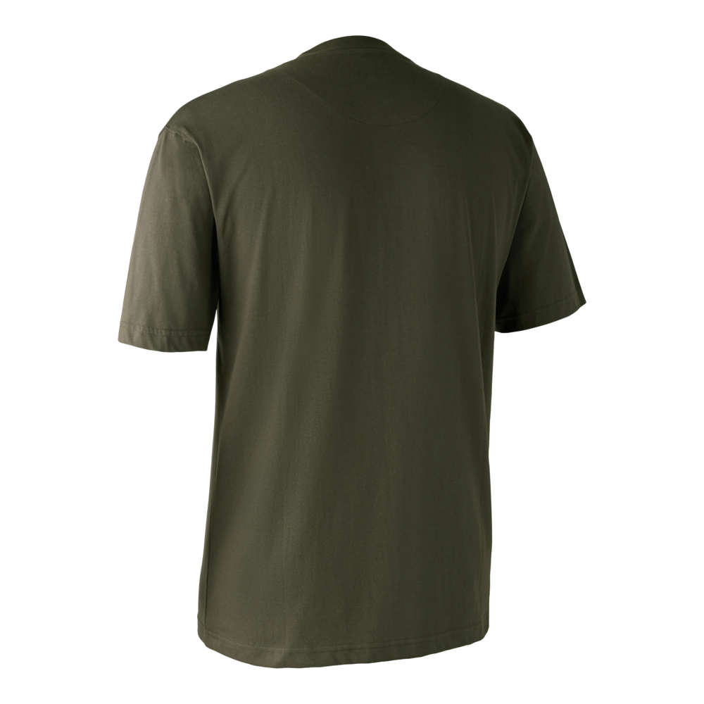 T-shirt med Skjold - Deerhunter