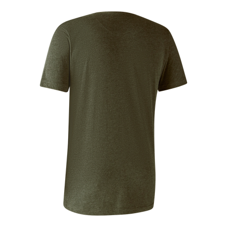 Basis 2-pak T-shirt Adventure Green Melange - Deerhunter
