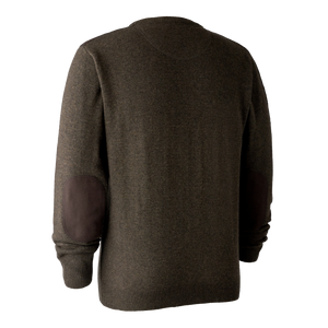 Sheffield Strik med rund hals - Dark Elm - Deerhunter