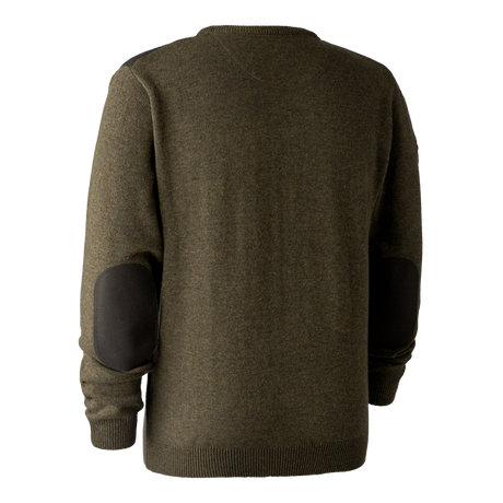 Sheffield Strik med V-hals - Cypress - Deerhunter