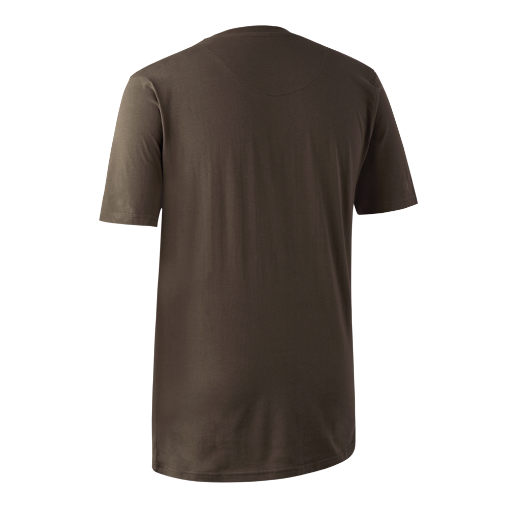 T-Shirt 2 pak Green/Brown - Deerhunter
