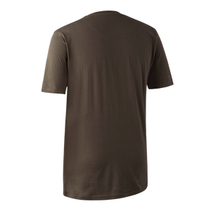 T-Shirt 2 pak Green/Brown - Deerhunter