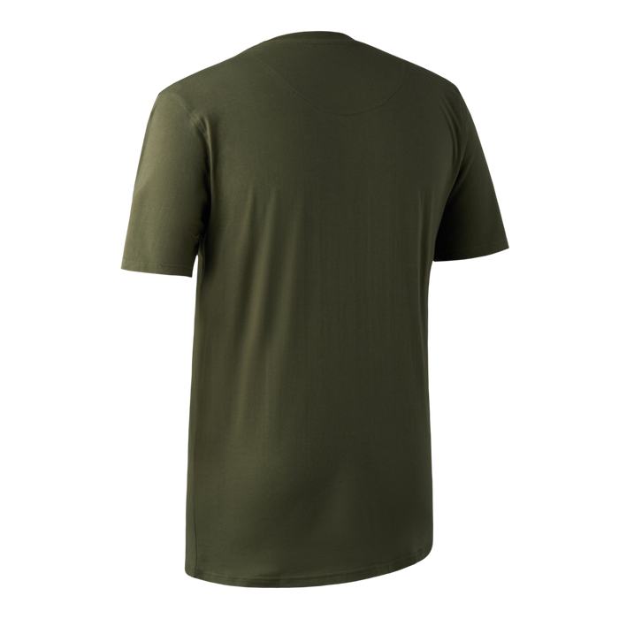 T-Shirt 2 pak Green/Brown - Deerhunter