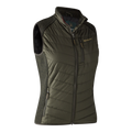 Lady Caroline Vatteret Vest - Green - Deerhunter