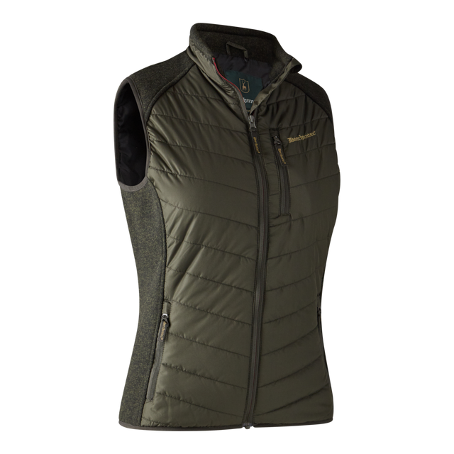 Lady Caroline Vatteret Vest Green- Deerhunter - Jagtbutikken