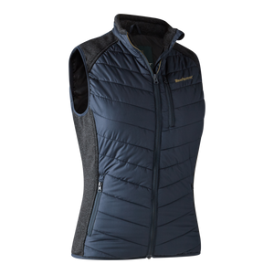 Lady Caroline Vatteret Vest Blue - Deerhunter - Jagtbutikken