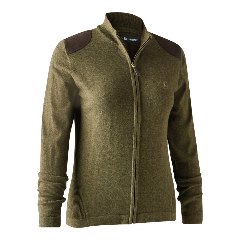 Lady Darlington Strikcardigan - Cypress - Deerhunter