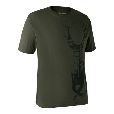 T-shirt med hjort - Deerhunter