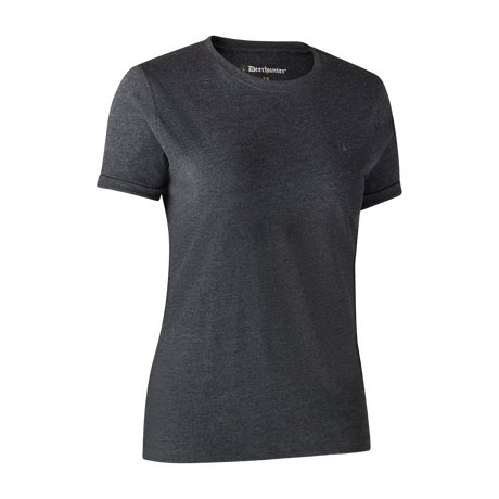 Ladies Basis 2-pak T-shirt Adventure - Green Melange - Deerhunter