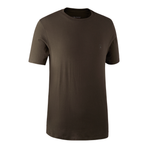 T-Shirt 2 pak Green/Brown - Deerhunter