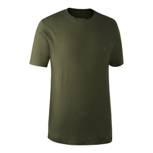 T-Shirt 2 pak Green/Brown - Deerhunter