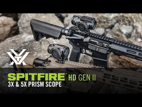 Spitfire HD Gen. II - 5x Prism Scope m/EBR-BDC4  - Vortex