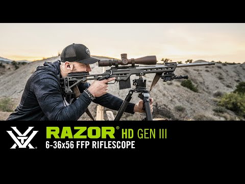 Razor HD 6-36x56 Gen III m/EBR-7D - (MRAD) - Vortex