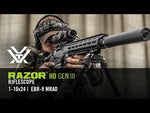 Razor HD 1-10x24 Gen III m/EBR-9 - (MRAD)  - Vortex