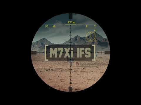 Steiner M7Xi 2,9-20x50 G2B Mil Dot IFS, ballistisk computer, sort