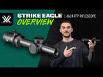 Strike Eagle - 1-8x24FFP m/EBR-8 (MOA)  - Vortex